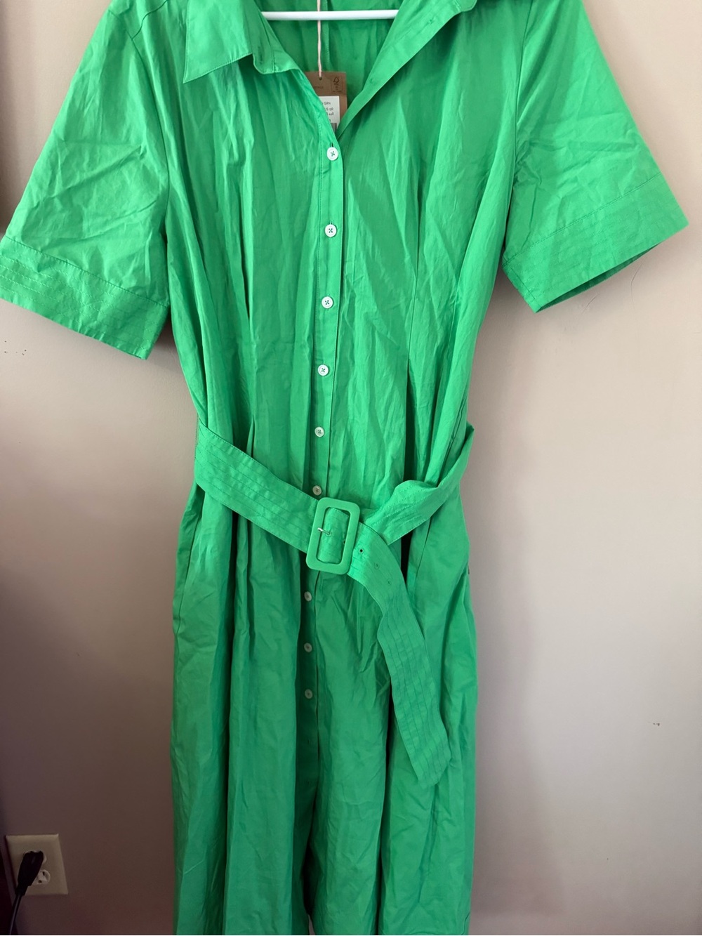 Boden pippa midi shirtdress green size 12 nwt style D0829 - Picture 9 of 11